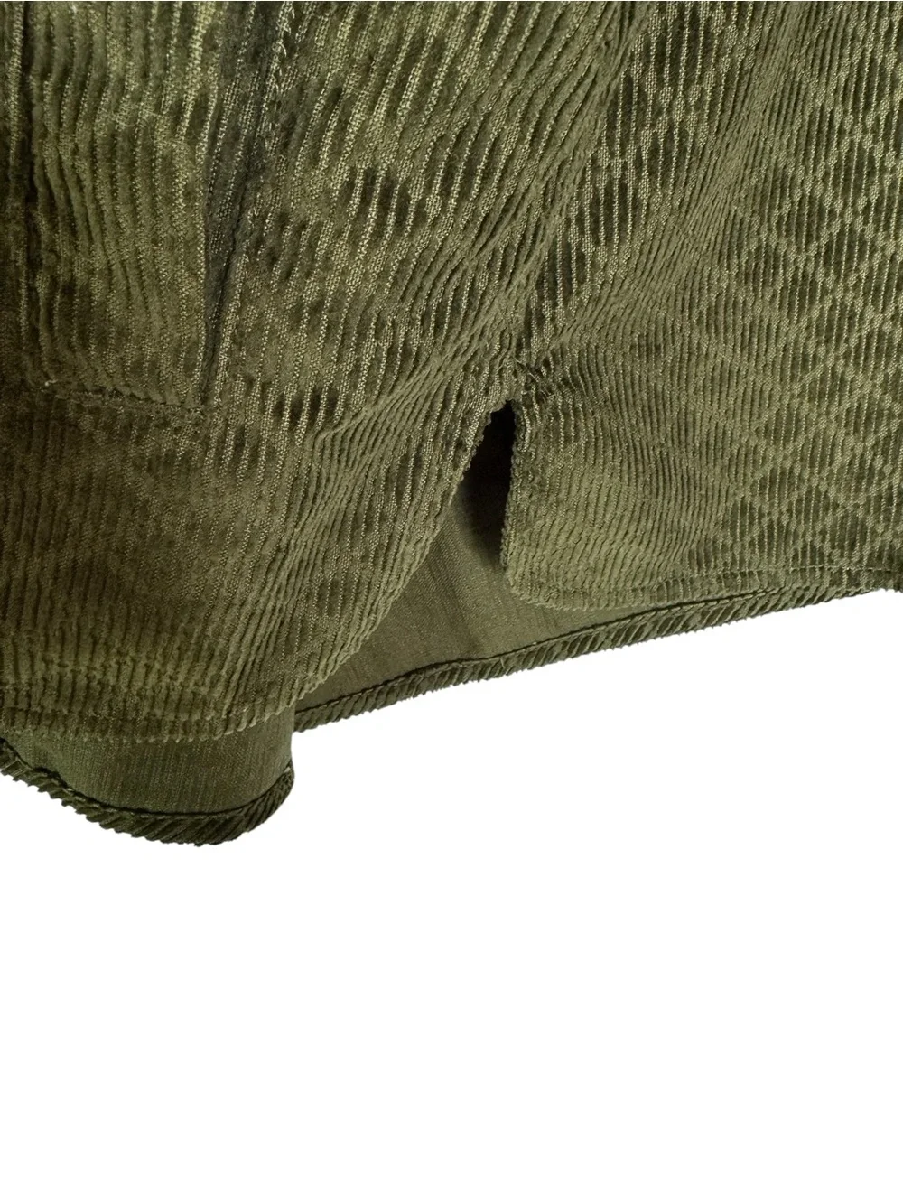 Lee x The Brooklyn Circus Cordoroy Quilted Overshirt Jacket Kale Green Size M